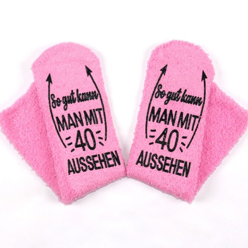 Korall fløyel grov nål lim sokker Korall fløyel grov nål lim sokker