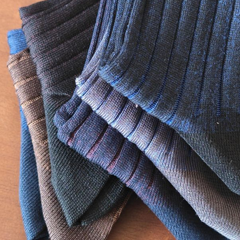 Dobbelt nål forretningsfotballsokker Dobbelt nål forretningsfotballsokker